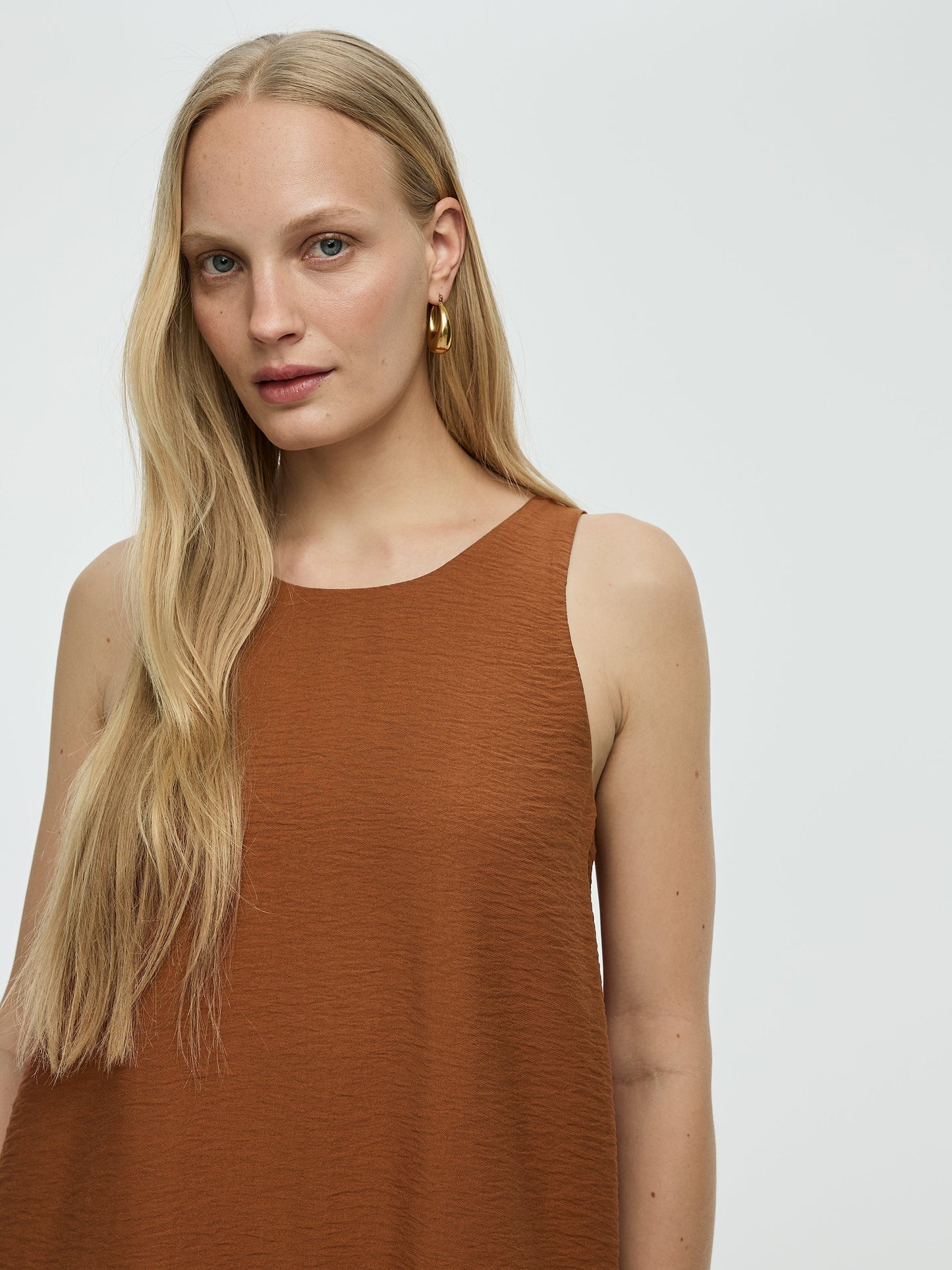 Sleeveless Midi Dress